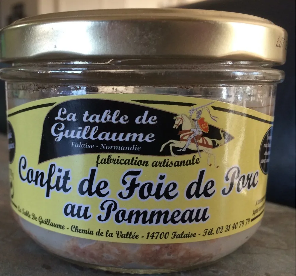 Confit de Foie de Porc au Pommeau