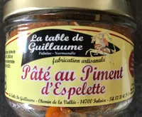 Pâté au piment d'Espelette