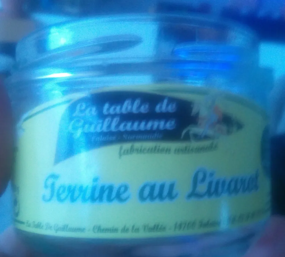 Terrine au Livarot