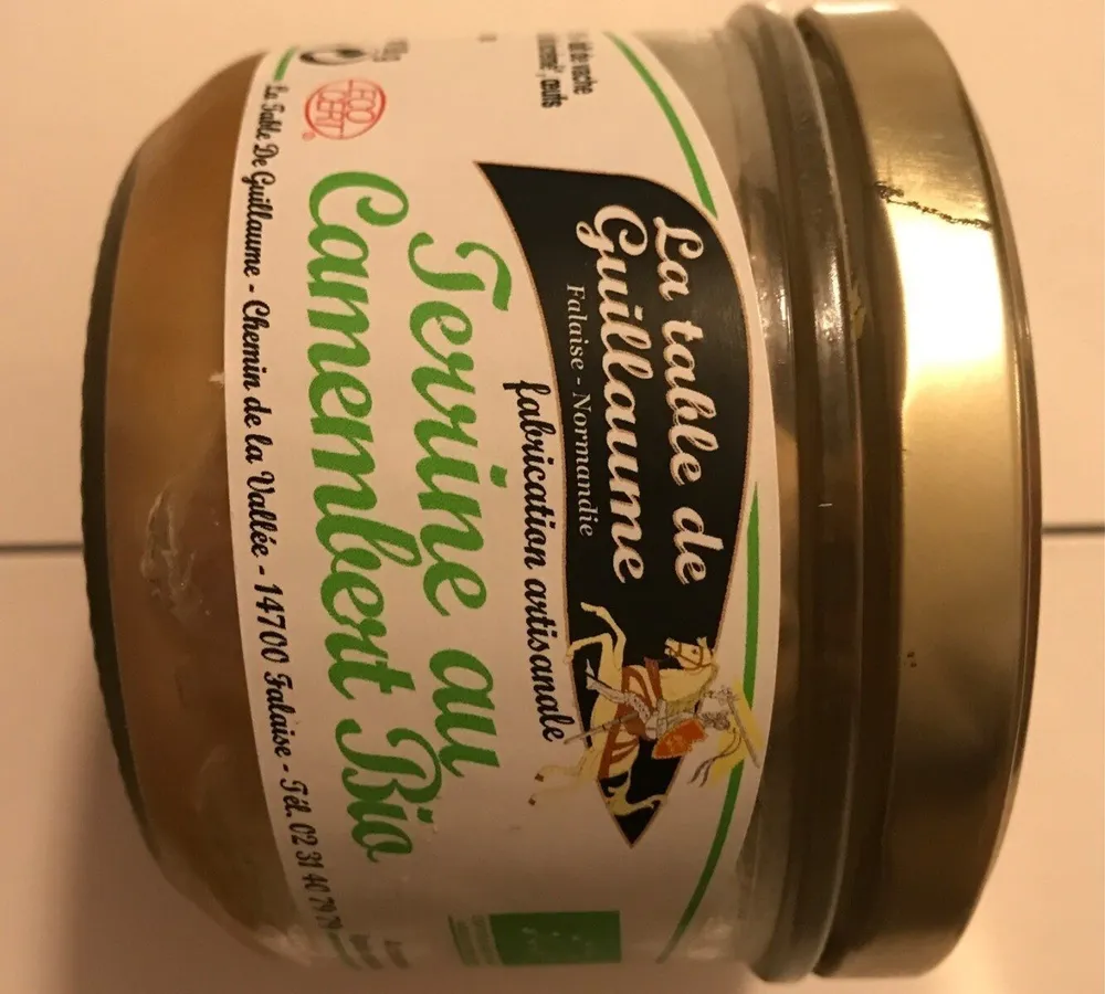 terribe au calembert bio