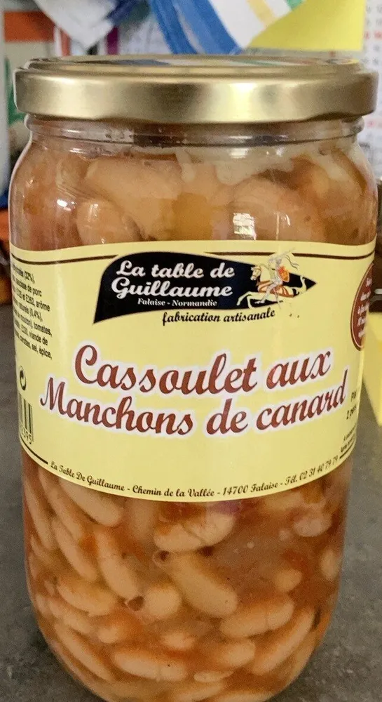 Cassoulet aux manchons de canard