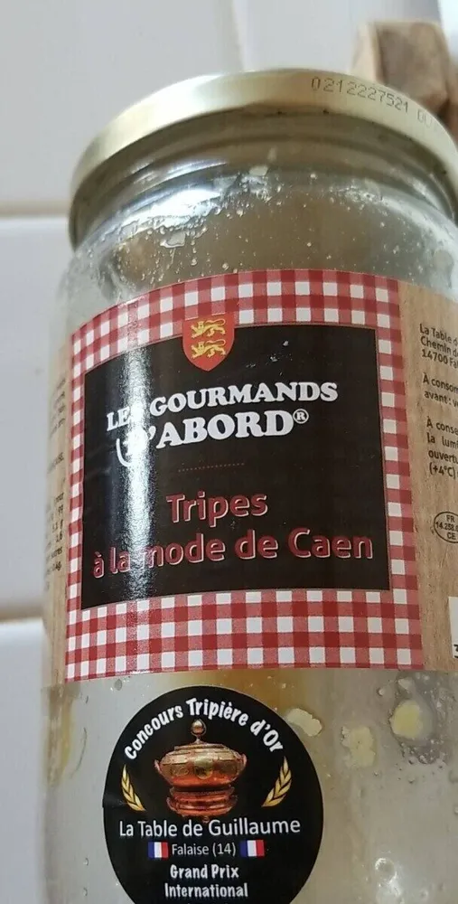 Tripes à la mode de caen