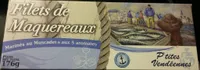 Filets de maquereaux marinés au muscadet et aux 5 aromates