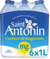 SAINT ANTONIN Eau Minérale Naturelle 6x1L