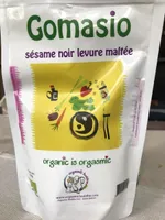 Gomasio De Sesame Noir Et Levure Maltee