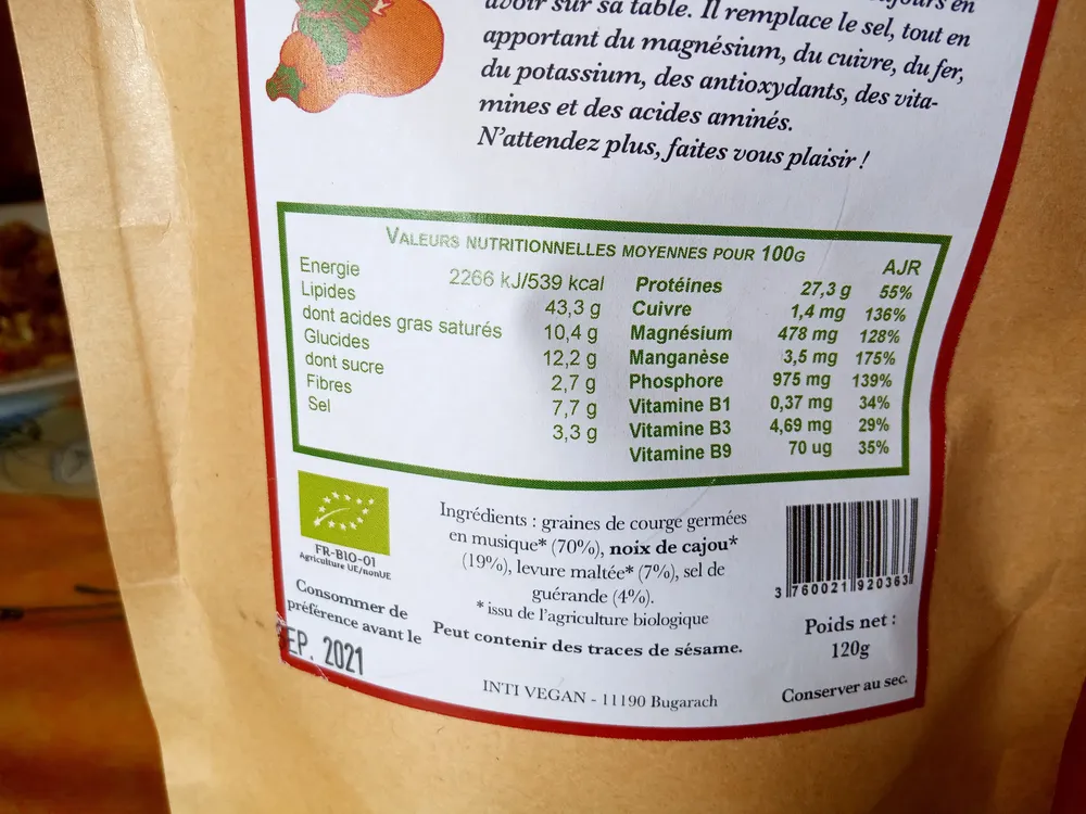 Parmesan vegan