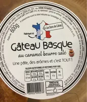 Gâteau basque au caramel beurre salé
