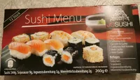 Sushi Menu
