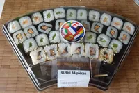 Sushi 34 pièces