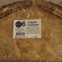6 Crêpes fraîches
