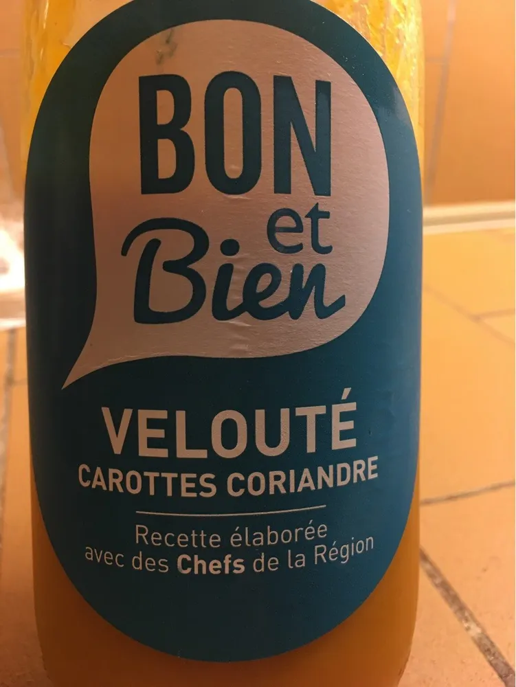 Velouté Carottes Coriandre