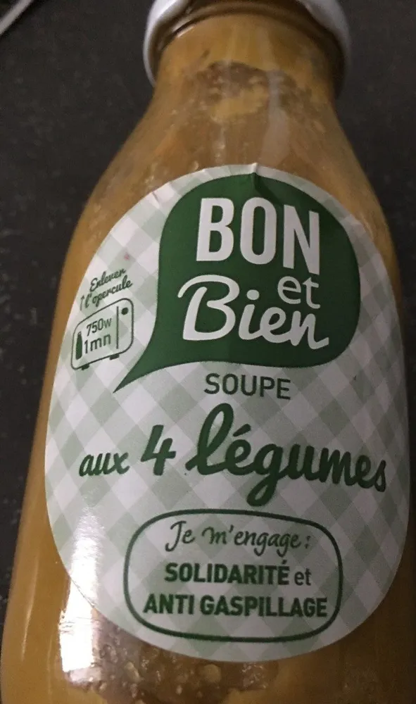 Soupe aux 4 legumes