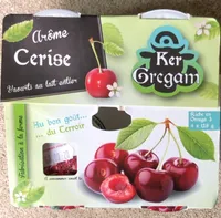 Arome cerise yaourt au lait entier