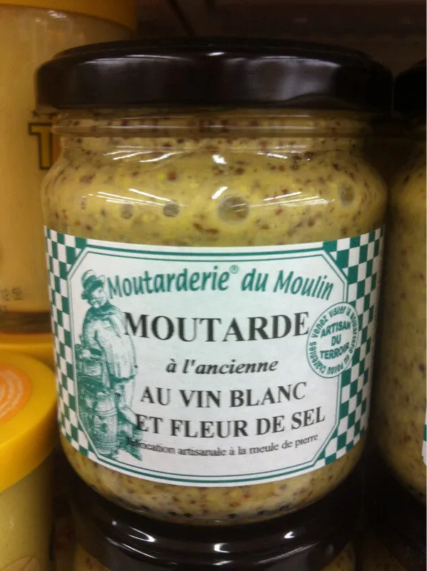 Moutarde à L'ancienne Au Vin Blanc Et Fleur De Sel