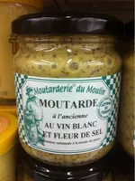Moutarde à L'ancienne Au Vin Blanc Et Fleur De Sel