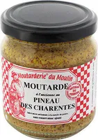 Moutarde Moutarderie Du Moulin, Ancienne Au Pineau