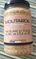 Moutarde a l’ancienne vin blanc et fleur de sel de l’île de Ré