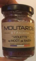 Moutarde à l’ancienne Violette au moût de raisin