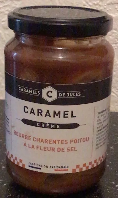 Caramel crème buerre charpentes poitou à la fleur de sel