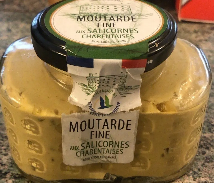 Moutarde fine aux salicornes charentaises