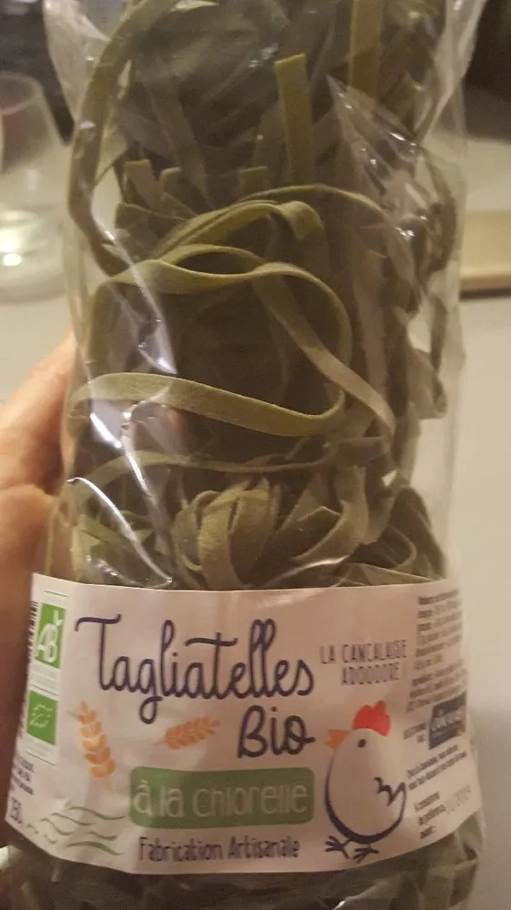 Tagliatelles Bio à la Chlorelle