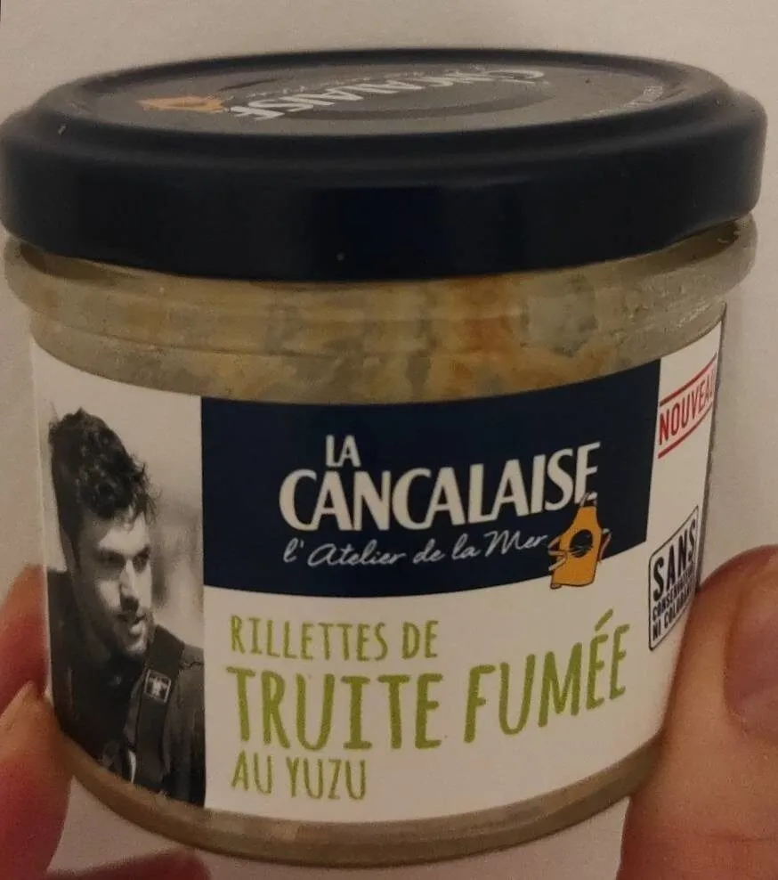 Rillettes de truite fumée au yuzu