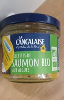 Rillettes de saumon bio aux algues