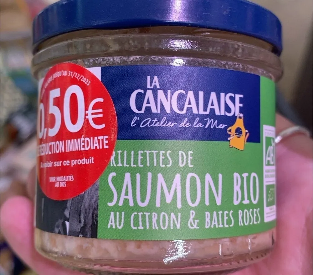Rillettes de saumon bio