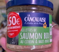Rillettes de saumon bio