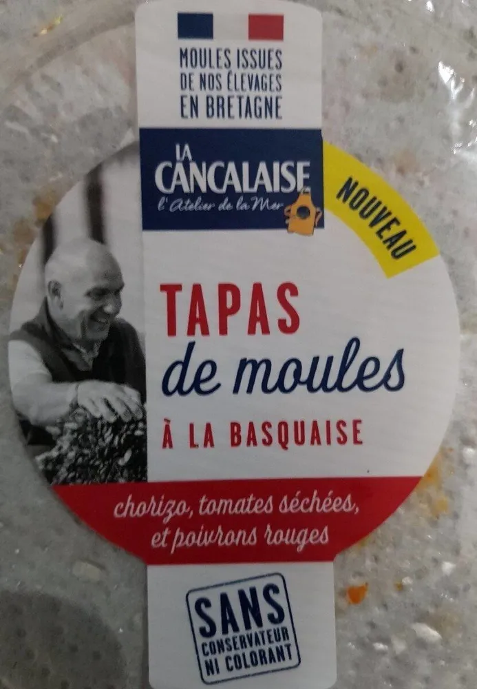 Tapas de moules à  la basquaise