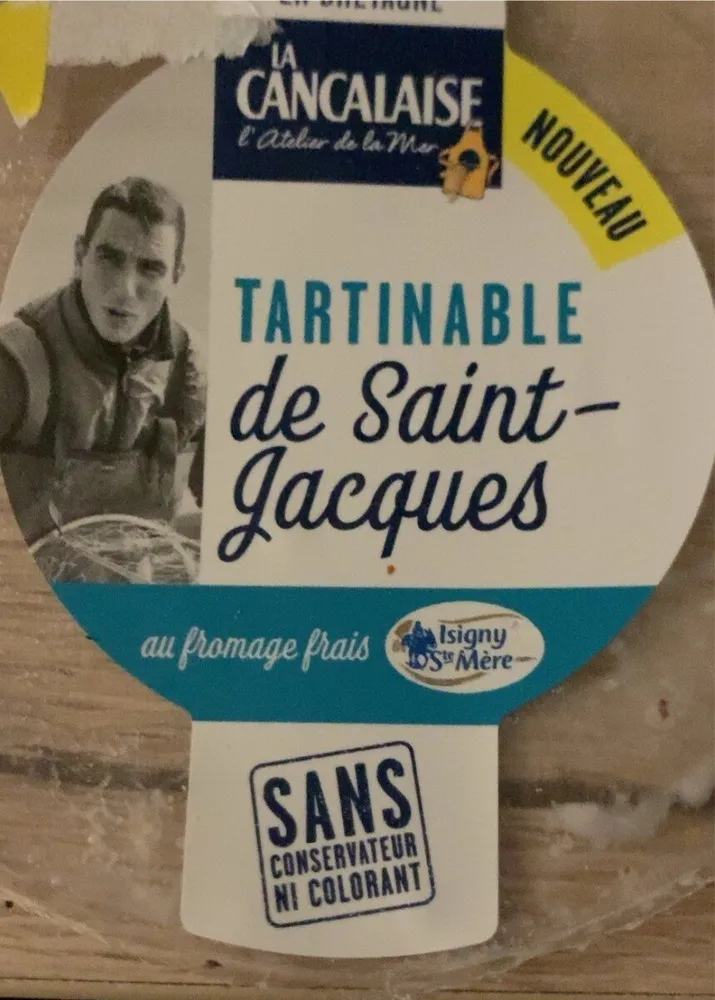 Tartinable de Saint Jacques au fromage frais