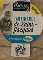 Tartinable de Saint Jacques au fromage frais