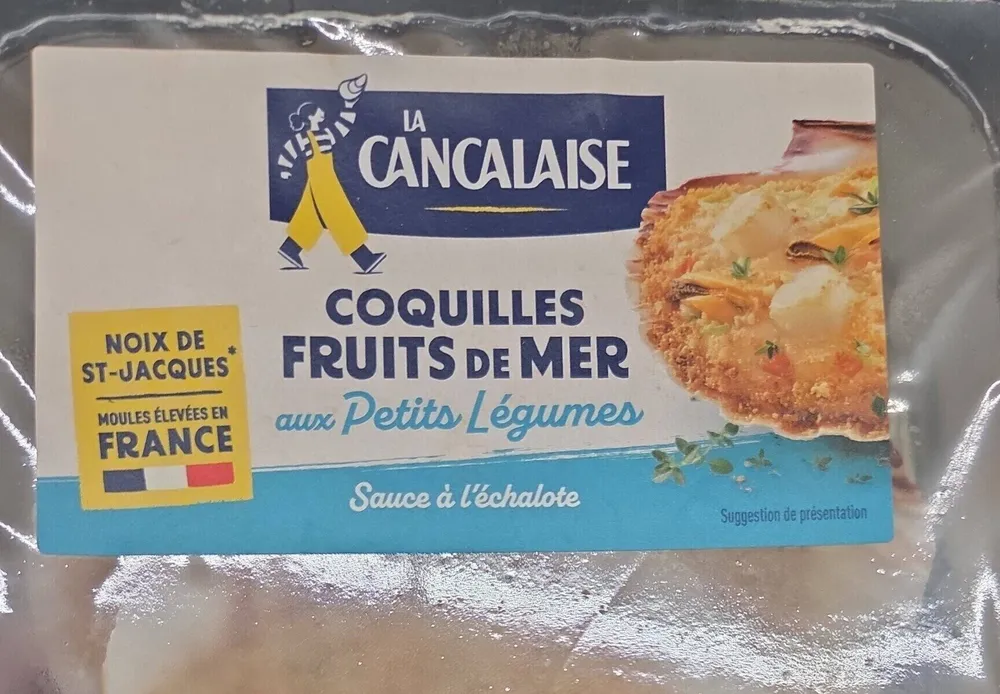 Coquille fruits de mer