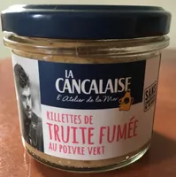 Rillettes de Truite fumée au poivre vert