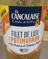 Filet de lieu et potimarron à la crème d'Isigny AOP