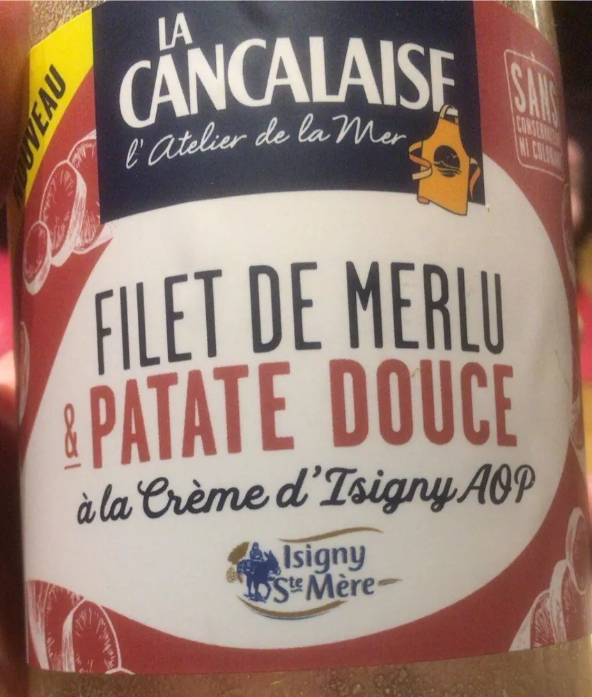 Filet de merlu & patate douce