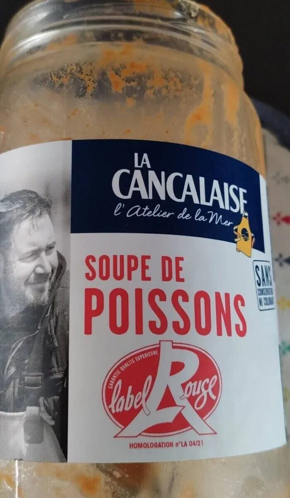 Soupe de poissons label rouge