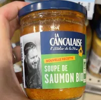 Soupe de saumon bio