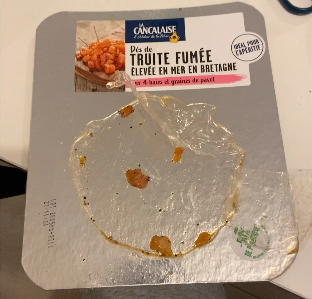 Truite fumée