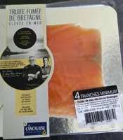 Truite fumée de Bretagne élevée en mer
