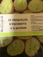 12 croquilles d escargots