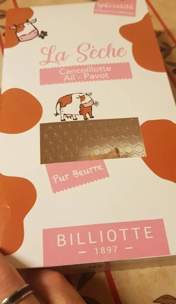 La Séche Cancoillotte Ail-Pavot