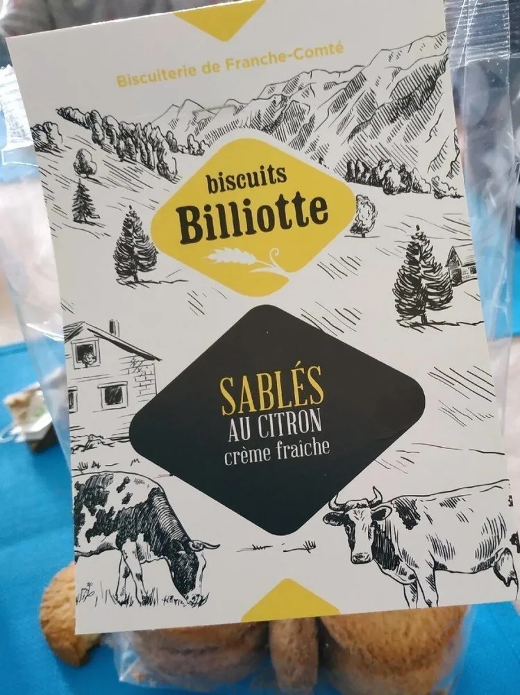 Sablés au citron crème fraiche