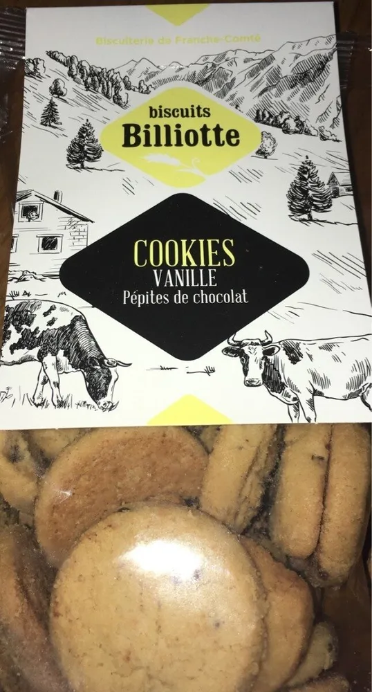 Cookies vanille pépite de chocolat