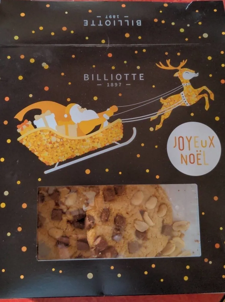Cookies du boulanger cacahuètes et caramel