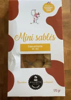 Mini sablés cancoillotte et ail
