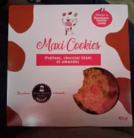 Maxi Cookies - Blanc Amandes Pralines