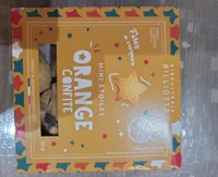 Mini étoile orange confite
