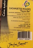 Cacahuetes Rouge "façon Bar"