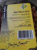 Maïs grillé salé